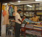 Customer at Kolkata Khadi Outlet