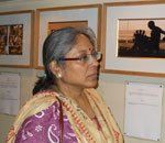 Honourable visitor Ms. Mallika Singh at Gandhi Museum